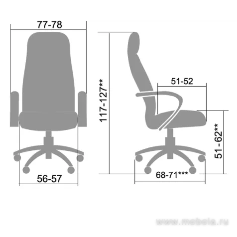 кресло LP-2 Pl